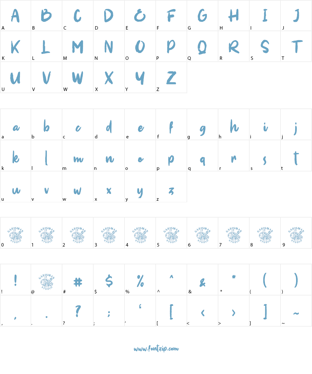 Soul Paint Font Character